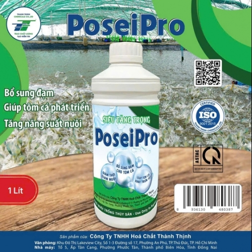 POSEI PRO - BỔ SUNG ĐẠM GIÚP TÔM, CÁ PHÁT TRIỂN VÀ TĂNG TRƯỞNG NHANH