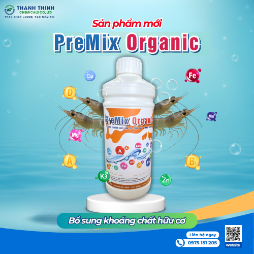 Premix Organic - Bổ sung khoáng chất hữu cơ, cung cấp vitamin tổng hợp